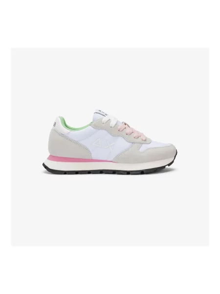 Pantofi Sun68 alb