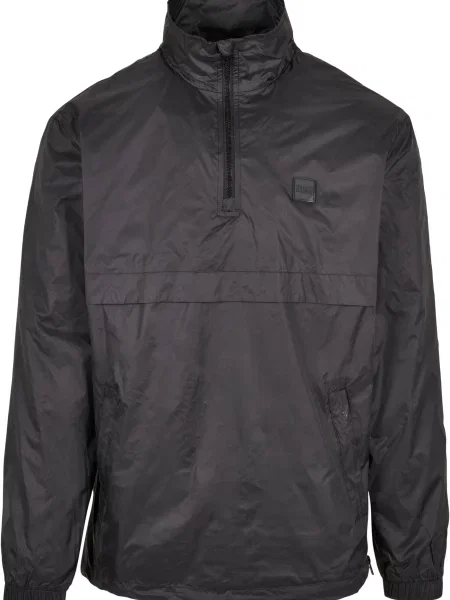 Z ovratnikom jakna Urban Classics črna