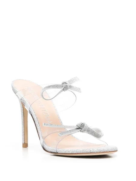 Sandale Stuart Weitzman cu funde argintiu