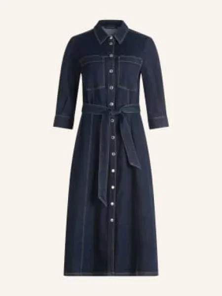 Betty Barclay Sukienka Jeansowa Z Rękawami blau niebieska