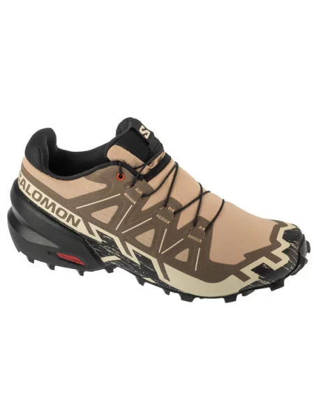 Salomon Маратонки за бягане Speedcross 6 кафяв