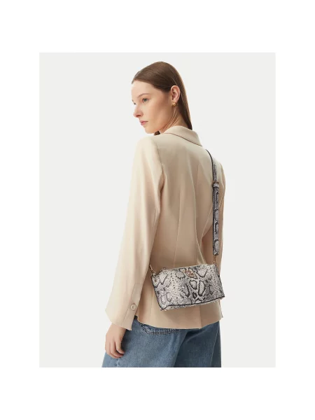 Guess Дамска чанта Bianca Mini сив