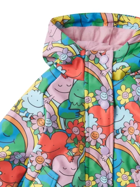 Kurtka dziecięca Stella Mccartney niebieska