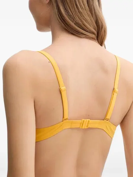 Top Chantelle cu volane galben