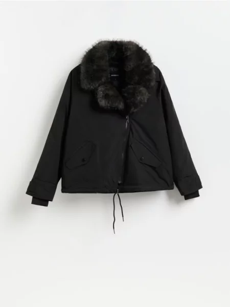 Reserved Geacă parka negru