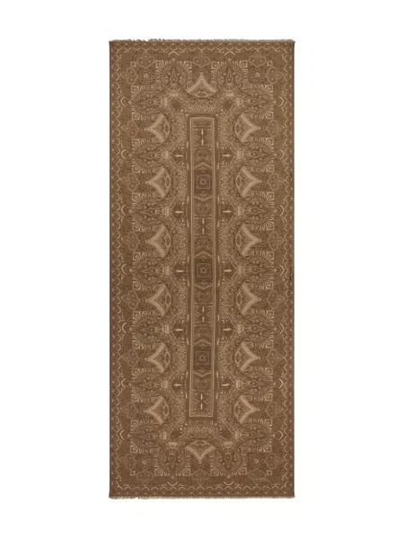 Svileni šal Etro smeđa