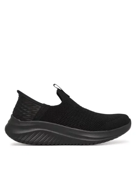 Superge Skechers Slip-Ins Ultra Flex Smooth Step črna