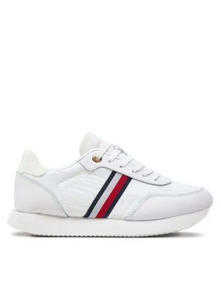 Teniși Tommy Hilfiger cu dungi alb