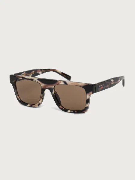 Gucci okulary przeciwsłoneczne brązowe