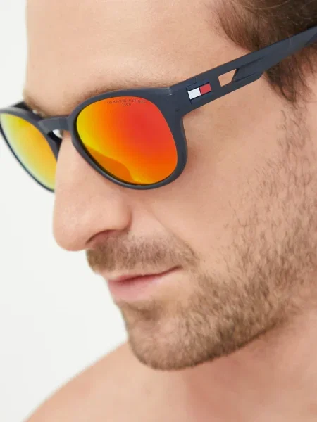 Слънчеви очила Tommy Hilfiger тъмносиньо