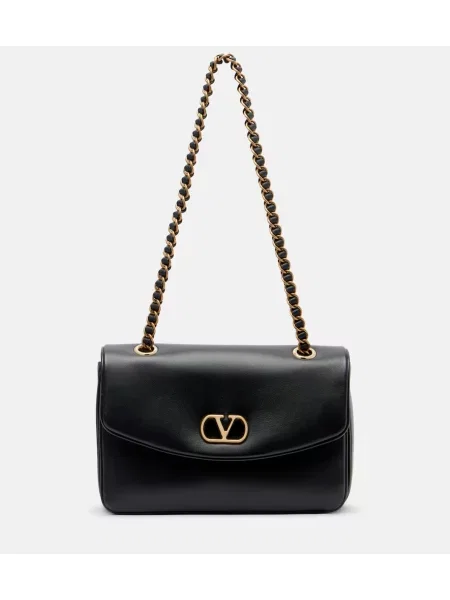 Geantă de mână Valentino Garavani din piele negru