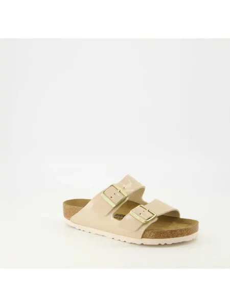 Klapki Birkenstock brązowe