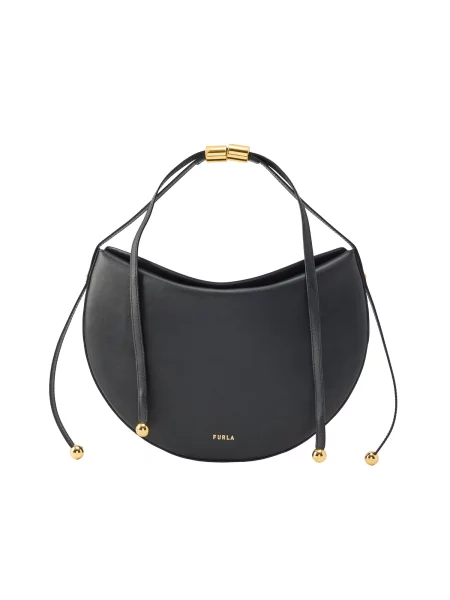 FURLA Geantă de umăr MOONSTONE' negru