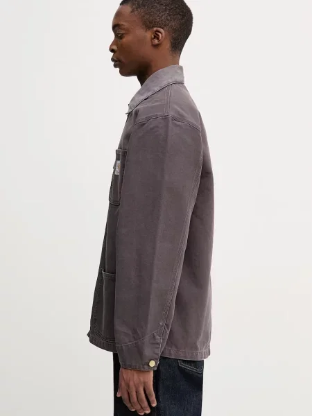 Carhartt WIP Michigan Coat μεταβατικό μπουφάν Ανδρικό καφέ