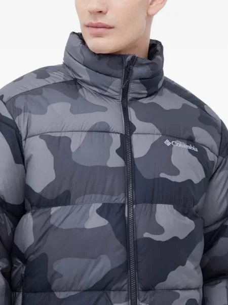 Geacă Columbia cu imagine cu model camuflaj verde