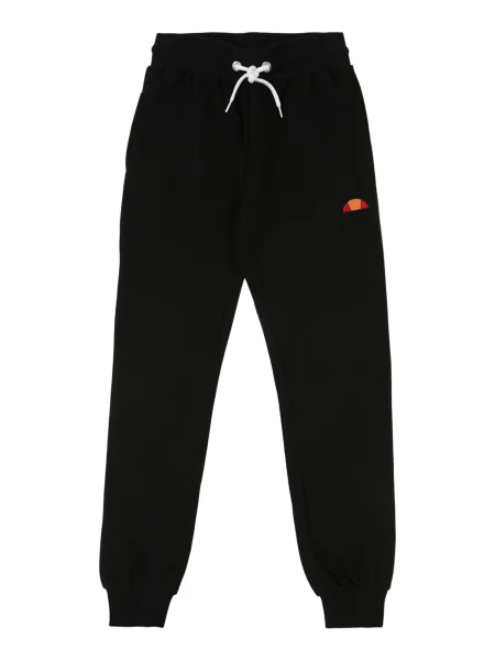 ELLESSE Pantaloni Colino / alb / roșu orange / portocaliu negru