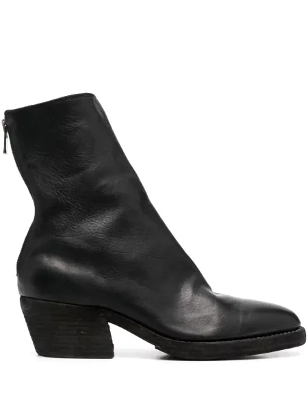 Botine Guidi din piele negru
