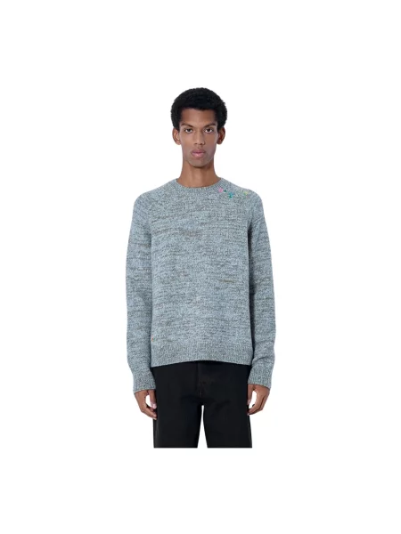 Sweter Dries Van Noten szary