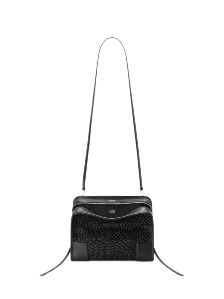Geantă shopper Loewe din piele negru