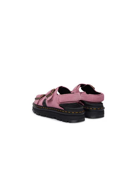 Dr. Martens Sandali s paščki ZebZag' roza