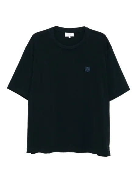 Tričko Maison Kitsuné modré