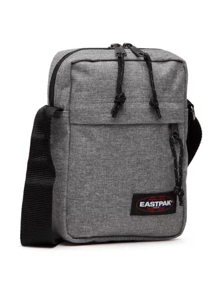 EASTPAK Torba preko ramena The One melange / burgund / crna siva