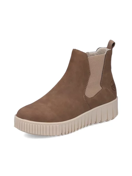 Rieker Botine / maro bej