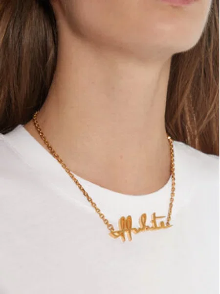 Off-White Náhrdelník Zlatá bílý