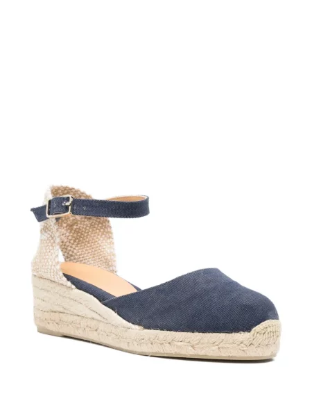 Cropp espadrile Castaner cu bretele albastru