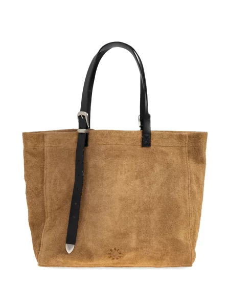 Geantă Allsaints cu cataramă cu bretele