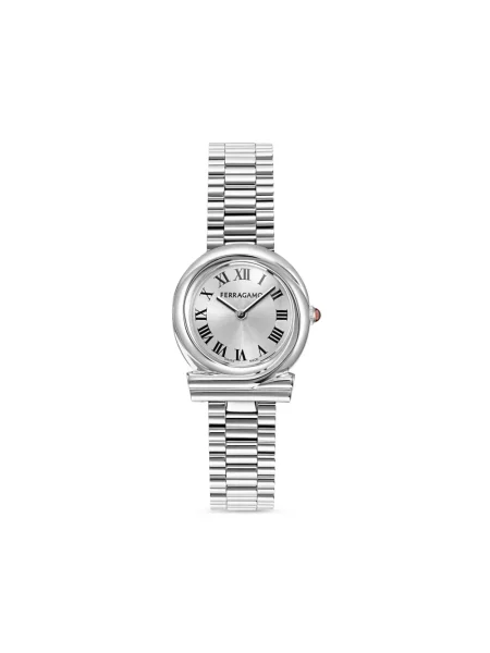 Ceas Ferragamo argintiu