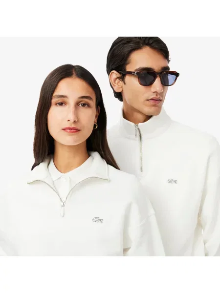 Толстовка Lacoste белая