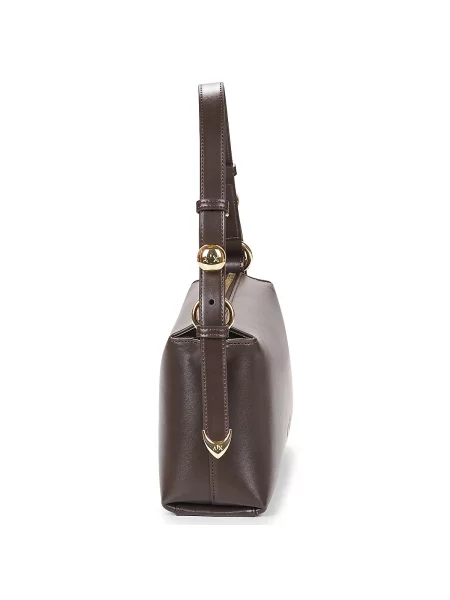 Geanta crossbody Eax din piele maro