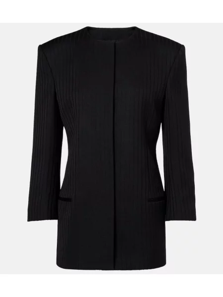 Sacou Calvin Klein de lână negru