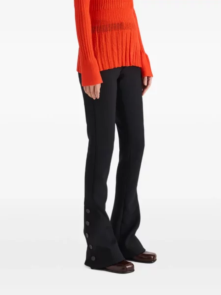 Pantaloni Proenza Schouler de lână negru