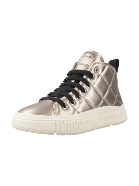 Sneakersy Geox skórzane beżowe
