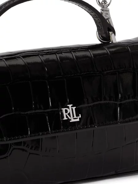 Кожаный клатч Lauren Ralph Lauren