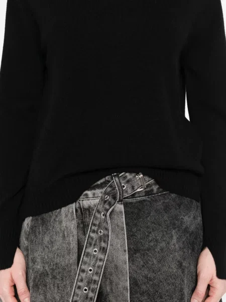 Pulover Twinset de lână negru