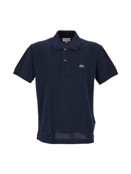 Koszulka polo Lacoste klasyczna z krótkim rękawem beżowa