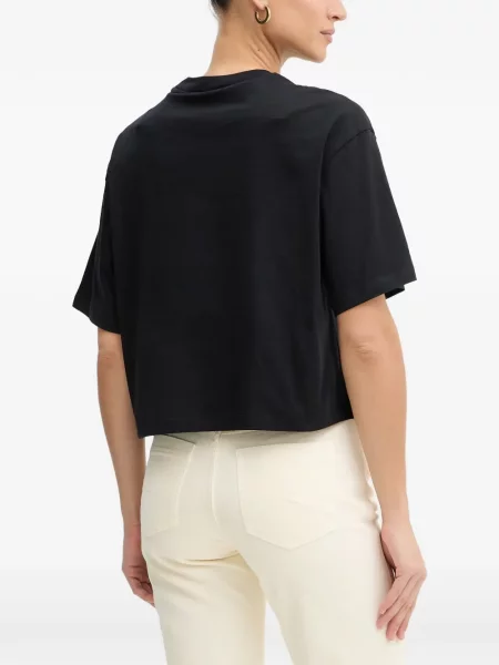Tricou Iceberg cu broderie negru