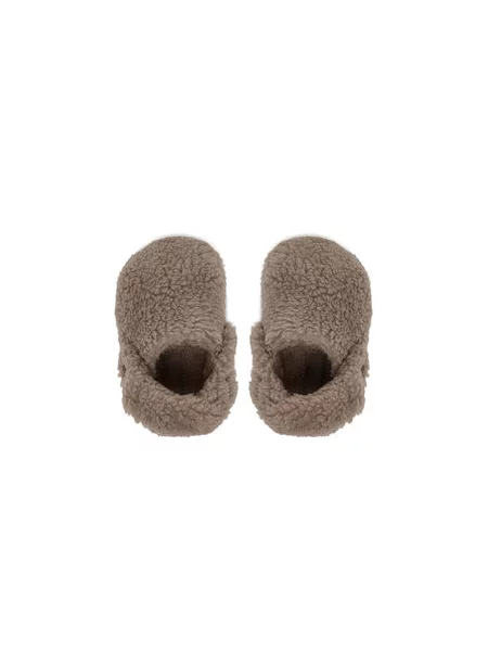 Papuče Crocs Toddler Classic Cozzzy Slipper béžová
