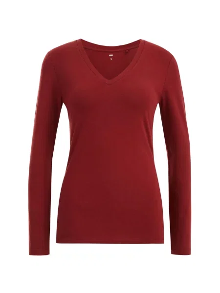 WE Fashion Tricou vin roșu