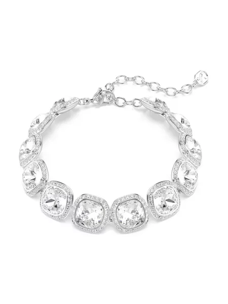 Swarovski zapestnica kovinska s kristalom Swarovski UNA