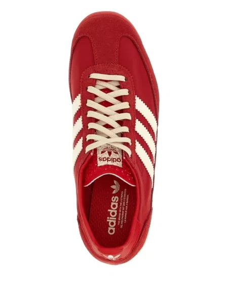 Sneakerși Adidas cu dungi roșu