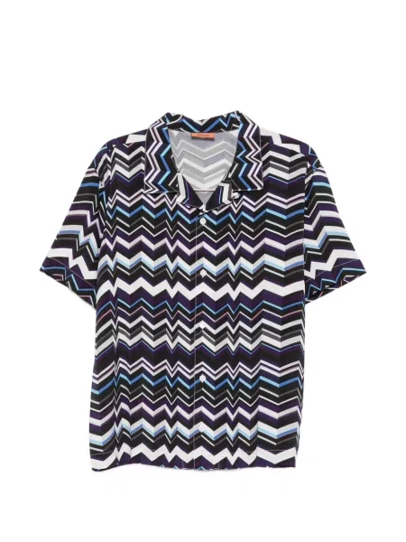 Cămașă Missoni cu imagine negru