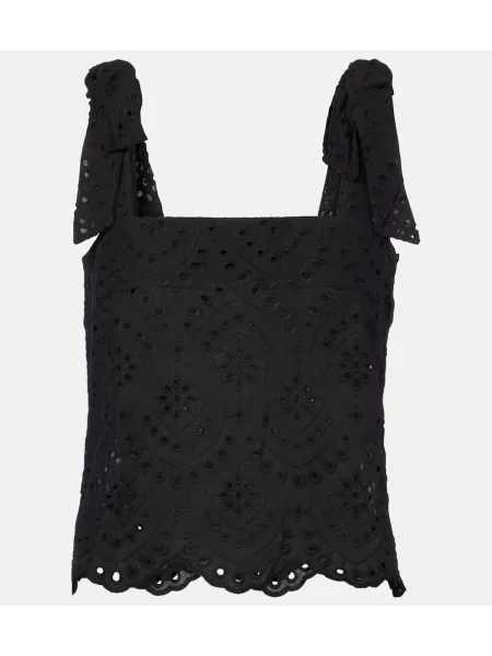 Top Poupette St Barth negru