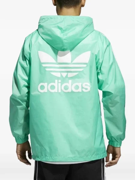 Strečové vícebarevný polotričko Adidas s autogramem šedé