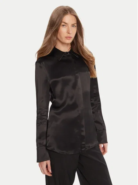 BOSS Cămașă negru