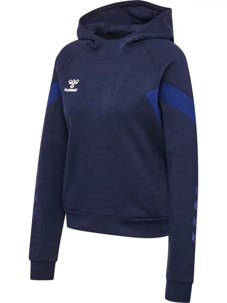 Sweatshirt bluza z kapturem dla kobiet Hummel Travel niebieska