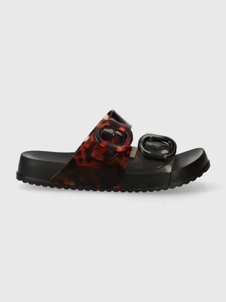 Шльопанці Melissa MELISSA COZY SLIDE AD чорний